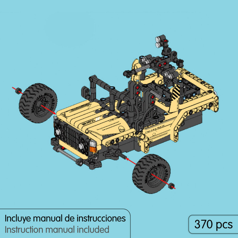Jogo de Construção IM Master 370 Peças