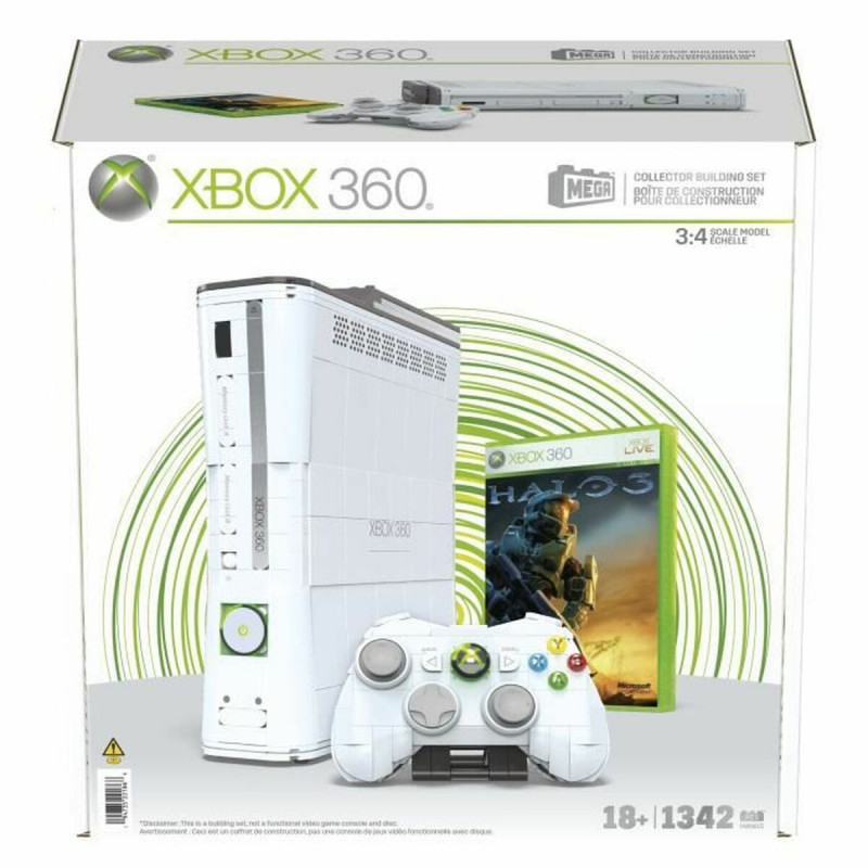 Set di Costruzioni MEGA BRANDS Xbox 360 1342 Pezzi