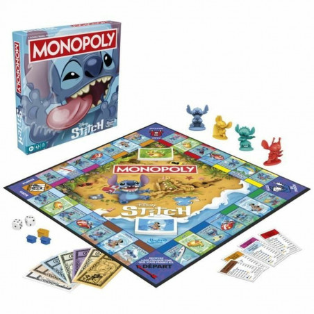 Gioco da Tavolo Monopoly Monopoly Stitch 27 x 6 x 27 cm