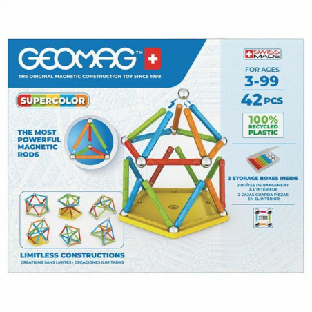 Lernspiel Geomag 42 Stücke