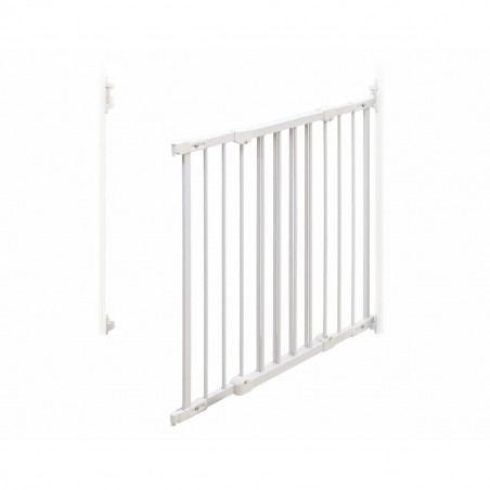 Safety barrier WEBABY NONO White 72-108 cm