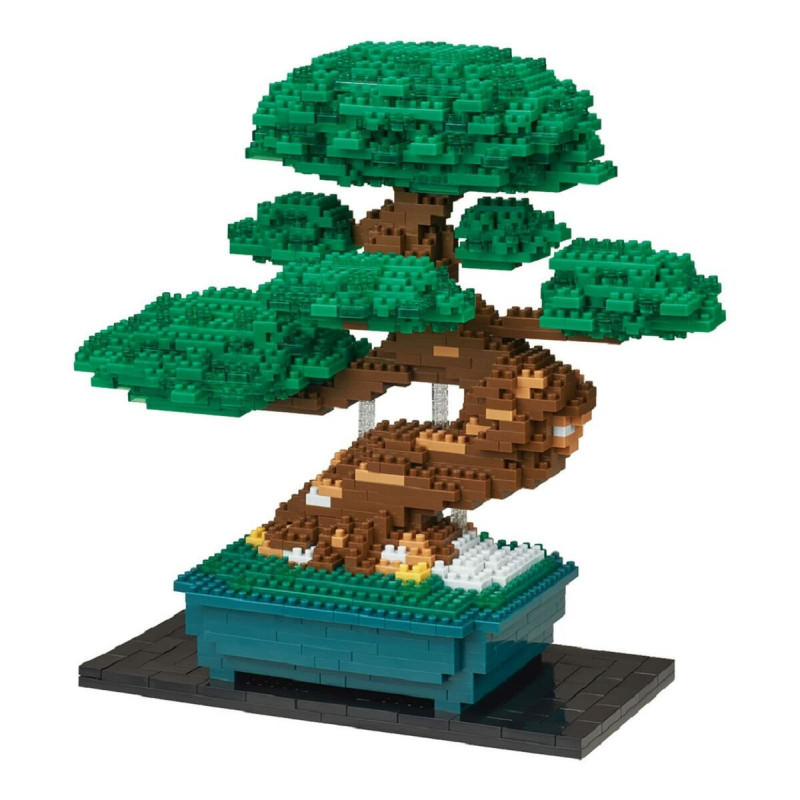 Set di Costruzioni Nanoblock Bonsai Pine Deluxe Edition NB-039