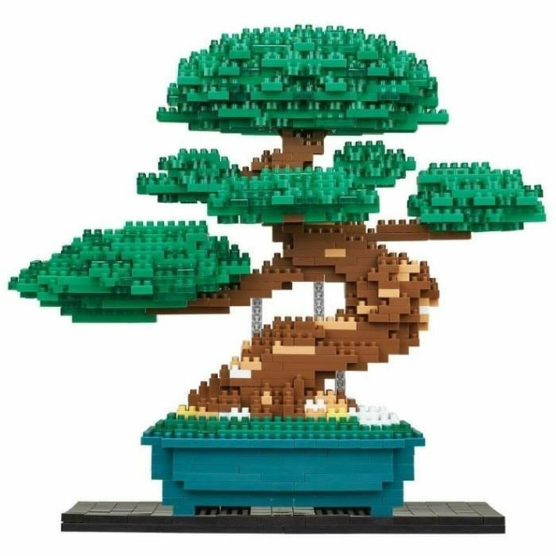Set de construction Nanoblock Bonsai Pine Deluxe Edition NB-039