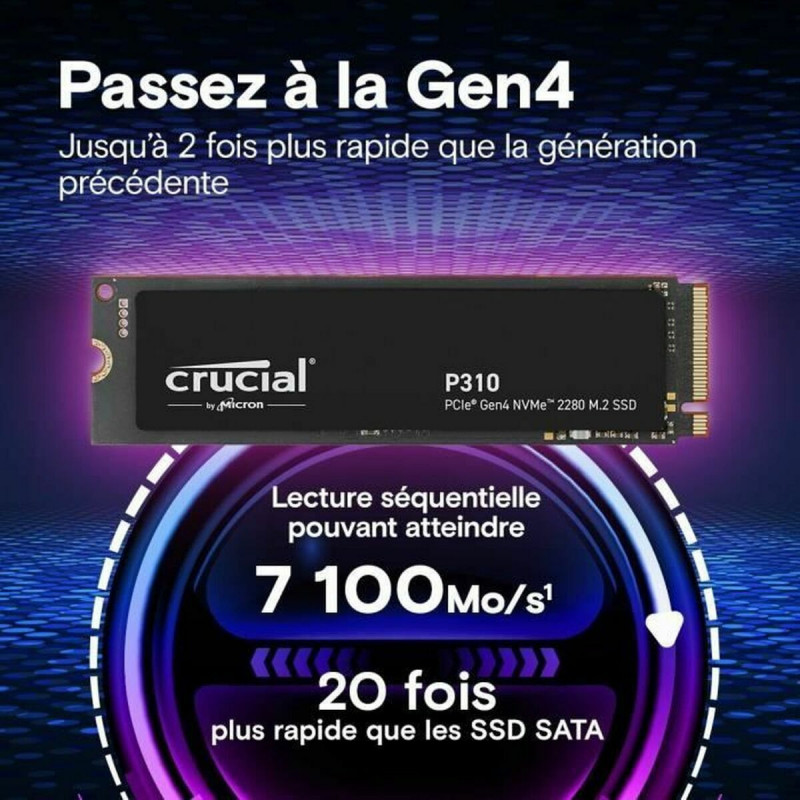 Hard Disk Crucial 4 TB SSD