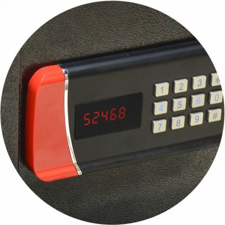 Safe CFEH563744 Schwarz Stahl 44 x 60 x 49 cm