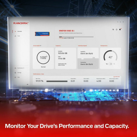 Disque dur Western Digital WDS100T5B0E 1 TB SSD