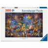 Puzzle Ravensburger Dragon's Library 3000 Piezas