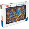 Puzzle Ravensburger Dragon's Library 3000 Stücke