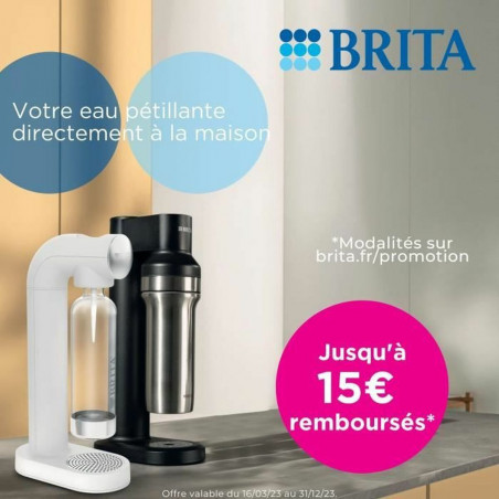 Macchina per Soda Brita sodaTRIO noir