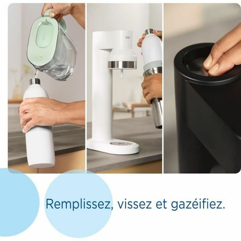 Máquina de Soda Brita sodaTRIO noir