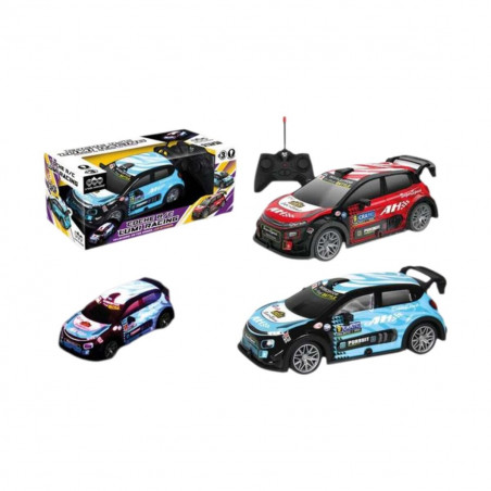 Coche Radio Control Lumi Racing Azul Rojo 1:22 19 x 8 x 7 cm