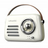 Transistor-Radio Ledwood ALMA BLANCO Weiß 30 W