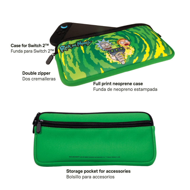 Etui für Nintendo Switch 2 FR-TEC RICK AND MORTY