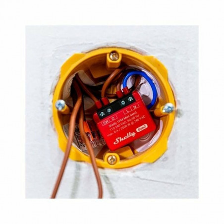 Module interrupteur Wi-Fi Shelly Mini 1PM Gen3 Bluetooth Wi-Fi Bluetooth 4.2