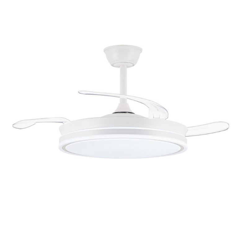 Ventilador de Techo CristalRecord EVO RETRAC Blanco 72 W
