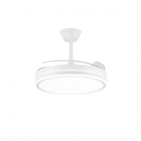 Ventilador de Techo CristalRecord EVO RETRAC Blanco 72 W