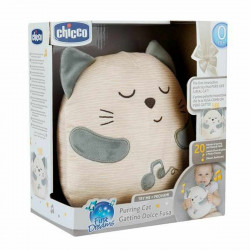 Peluche sonore Chicco Chat Blanc