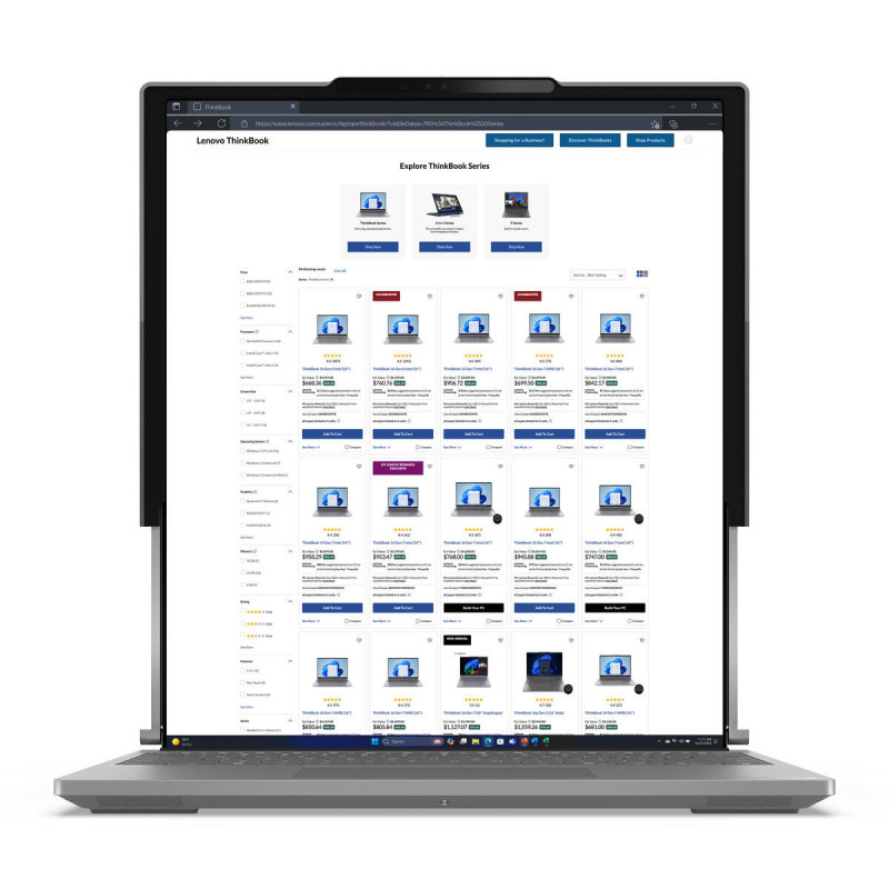 Laptop Lenovo 21TR0004SP 14" Intel Core Ultra 7 258V intel core ultra 7 32 GB RAM 1 TB SSD Qwerty Spanisch