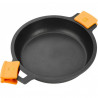 Casserole avec Couvercle en Verre BRA Braisogona_A270520 Noir Ø 20 cm 1,5 L