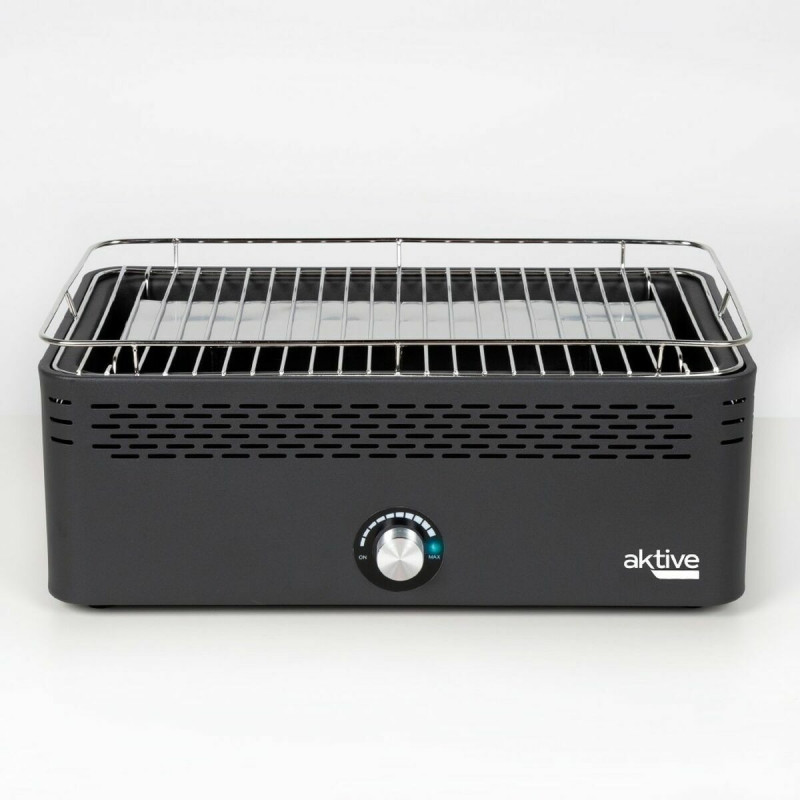 Barbecue Charbon de Bois sans Fumée Portable Aktive 45 x 19 x 28 cm