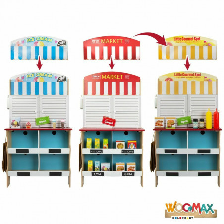 Cocina de Juguete Woomax Helado 60 x 40 x 109 cm