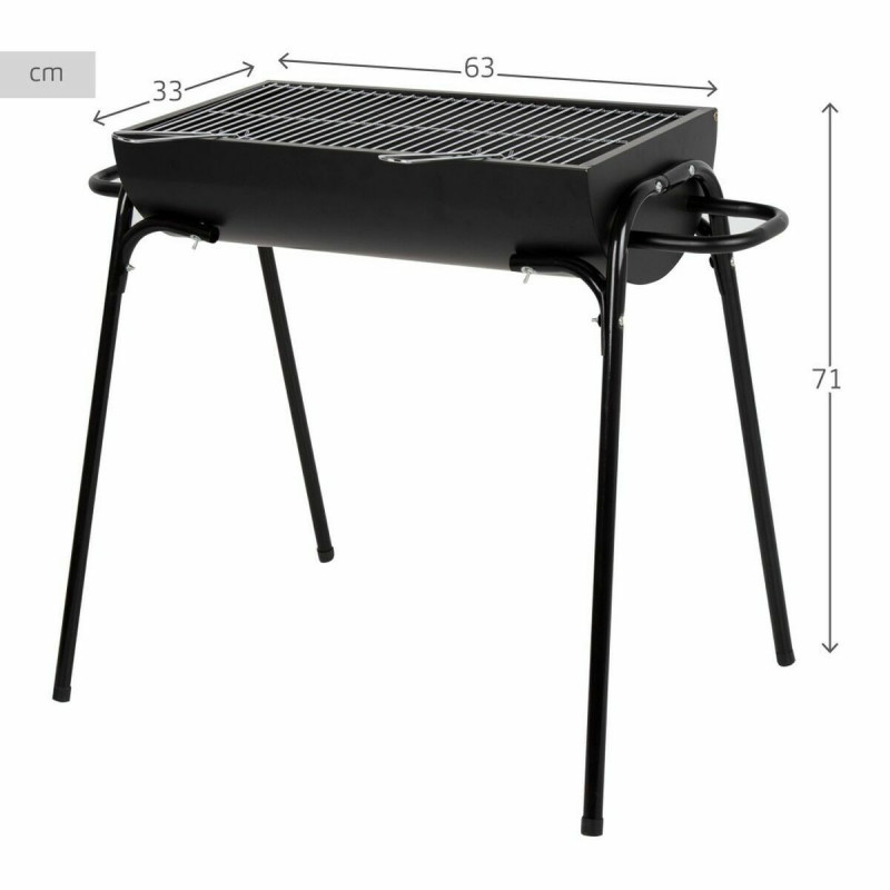 Kohlegrill mit Standbeinen Aktive 91 x 33 x 71 cm