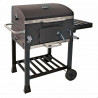 Kohlegrill mit Deckel und Rädern Aktive 102 x 65 x 104 cm