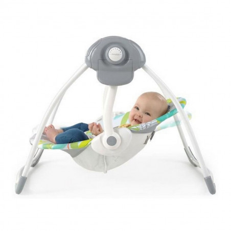 Cadeira de baloiço Ingenuity Compact portable swing Multicolor animais