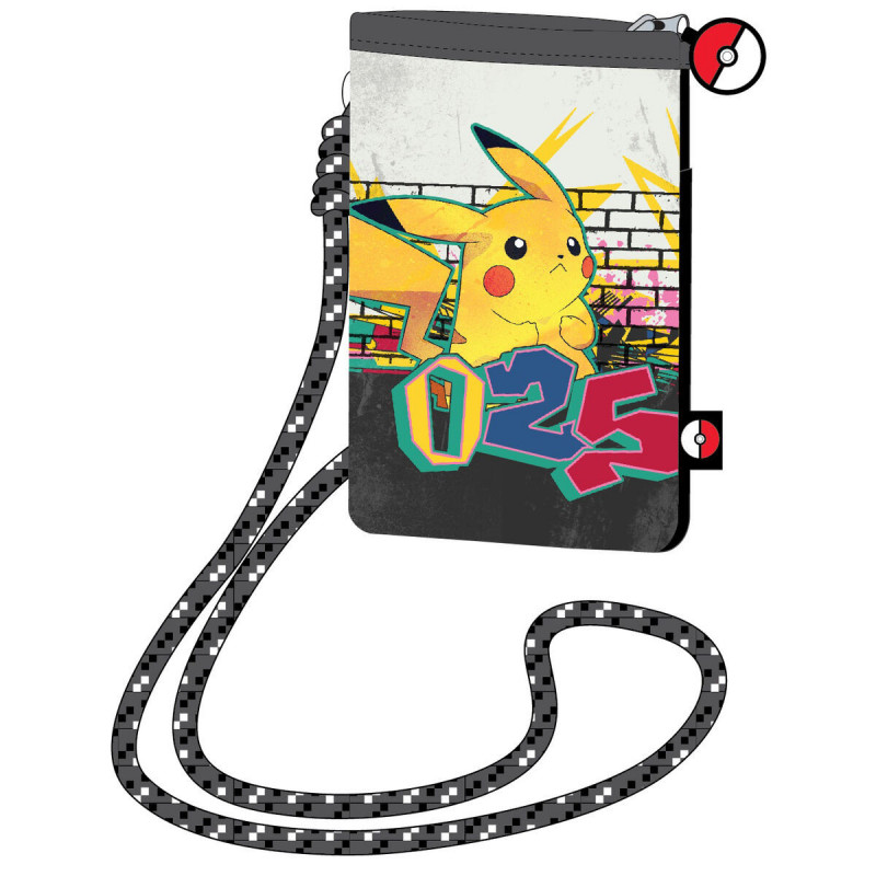 Bolso para Móvil Pokémon Pikachu Multicolor