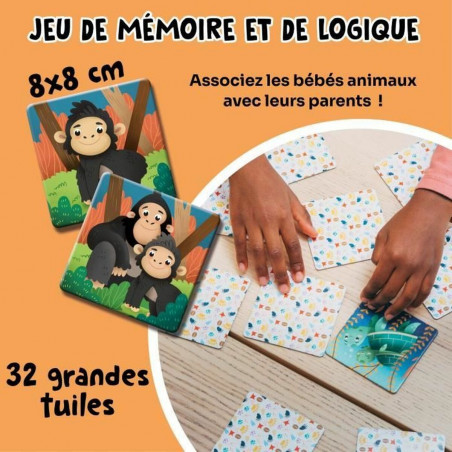 Jogo Educativo Adventerra Memo Ecológico Animales en Peligro