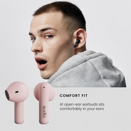 Sudio Auriculares A1 True Wireless Pink