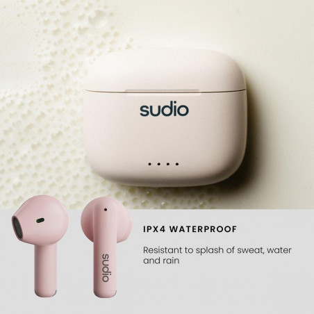 Sudio Auriculares A1 True Wireless Pink