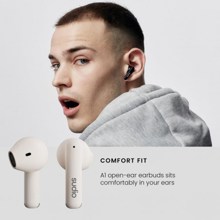 Auriculares in Ear Bluetooth Sudio A1 True Wireless Branco