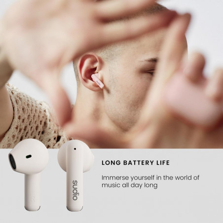 Bluetooth in Ear Headset Sudio A1 True Wireless Weiß