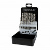 Ensemble de forets TERRAX Coffret DIN 338 25 Pièces (25 Unités)