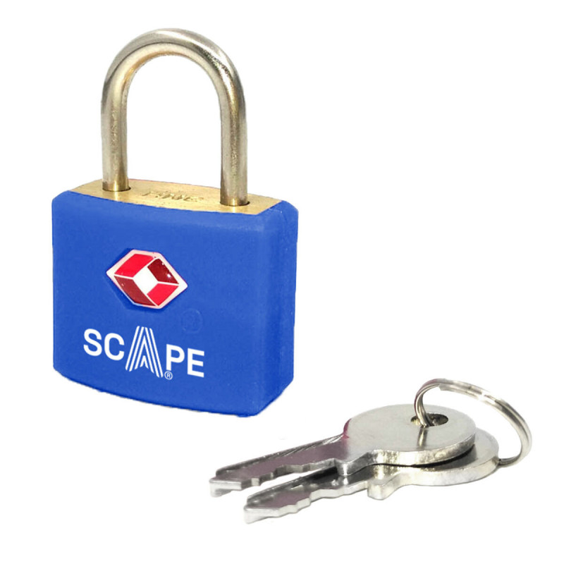 Key padlock Scape Travel TSA-385 Metal Rectangular