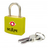 Cadeado com chave Scape Travel TSA-385 Metal Retangular