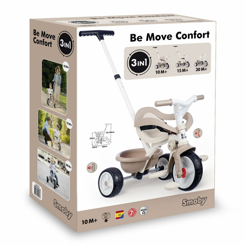 Triciclo Smoby Be Move Confort Beige