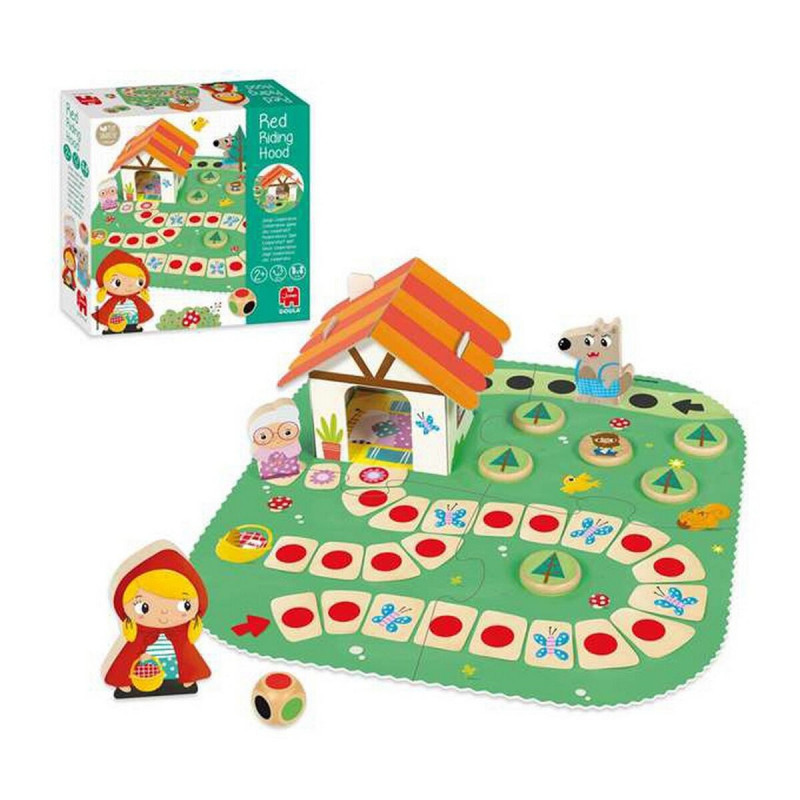 Jogo Educativo Goula Little Red Ridding Hood 9 Peças