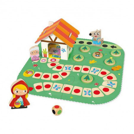 Jogo Educativo Goula Little Red Ridding Hood 9 Peças