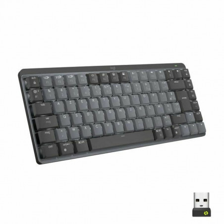 Teclado Logitech MX Mini Francés Gris oscuro AZERTY AZERTY