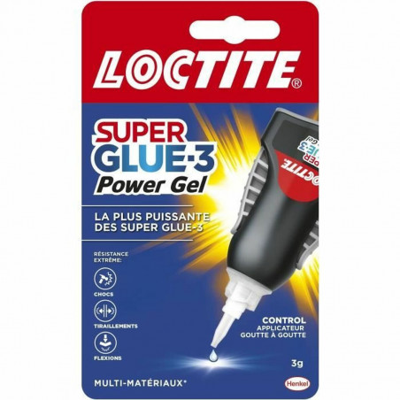 Cianoacrilato Loctite SUPERGLUE-3 3 g