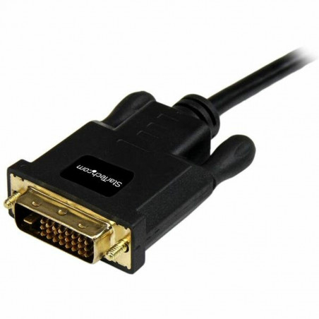 Adaptateur Mini DisplayPort vers DVI Startech MDP2DVIMM6B (1,8 m) Noir 1.8 m