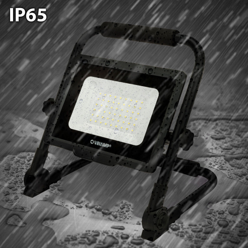 Projecteur LED Velamp 50 W 4000 K 4000 Lm
