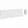 Tastiera e Mouse Rapoo 9310M Bianco AZERTY