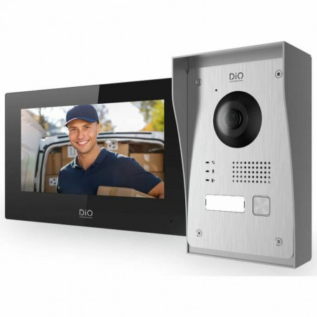 Smarter Video-Türöffner Dio Connected Home Design Schwarz