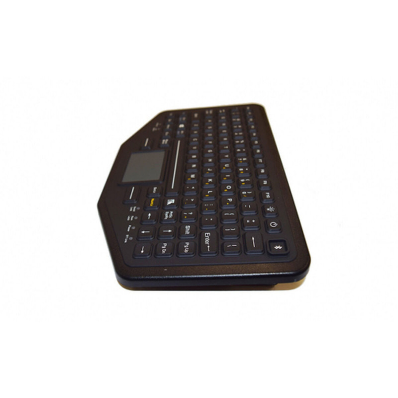 Tastatur Gamber Johnson 7300-0113 Schwarz Qwerty Spanisch