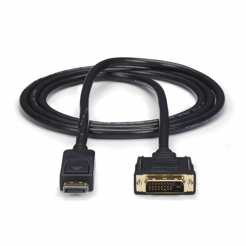 Adaptador DisplayPort para adaptador DVI Startech DP2DVI2MM6 (1,8 m) Preto 1.8 m