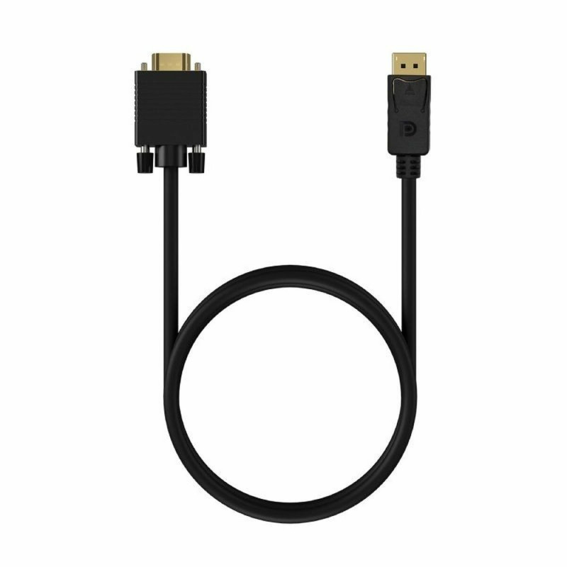 Adaptador DisplayPort para VGA Aisens A125-0552 1 m Preto