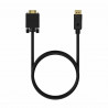 Adaptador DisplayPort para VGA Aisens A125-0552 1 m Preto